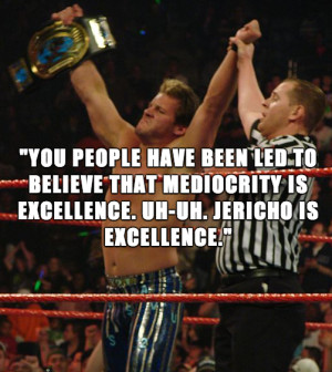 If you're in the WWE, it's like show business boot camp. You learn a ...