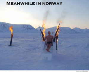 Meanwhile in Norway…