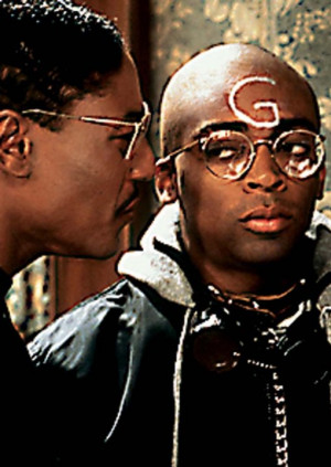 Still of Spike Lee and Giancarlo Esposito in School Daze (1988)