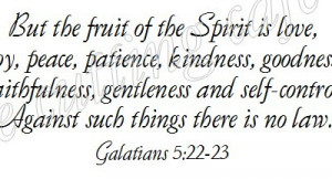 Fruit of the Spirit Love Quotes