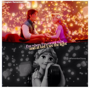 Tangled - At last I see the light