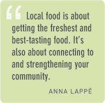 How can people help support their local food system?