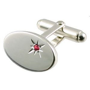 From fashionable plain sterling silver cufflinks that would look great ...