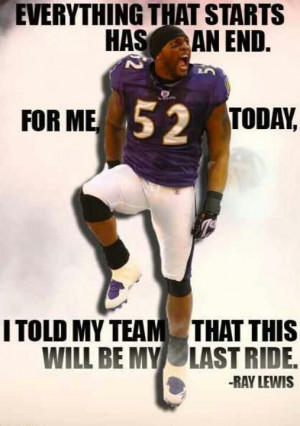 ray lewis football quotes