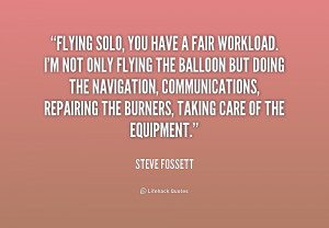 Quotes About Flying Solo