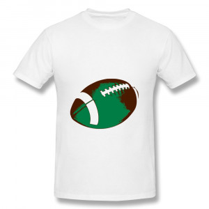 Custom Pre-Cotton T Shirt Men football soccer ball Cool Quote T-Shirts ...
