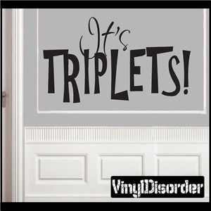 Its-Triplets-Baby-Shower-Vinyl-Wall-Decal-Quotes-CE012ItstripletsVIII