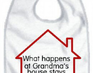 at Grandma's house stays at grandma's house newborn infant boy girl ...
