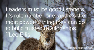 Good Listeners Quotes