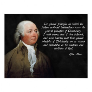 John Adams Christianity Posters