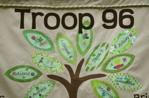... to be a 925 Girl Scout would bring us together. Girl Scout Banner