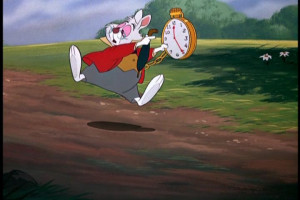 Ditty by White Rabbit from Alice in Wonderland, Disney Movie 1951!