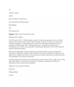quotes car free termination letter template sample letter of