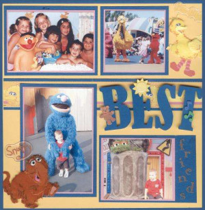 Layout: Sesame Street Best Friends - Shane Hershey