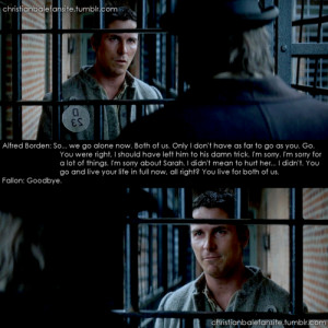 The Prestige - Graphic with Quote[TRAILER : youtube.com/watch?v ...