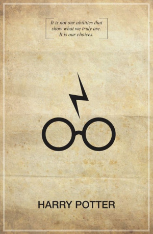 Harry Potter Memorable Quote Vintage 11X17 Poster Print. $18.00, via ...