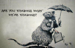 Like Rats Fleeing the Sinking Ship . . . The 