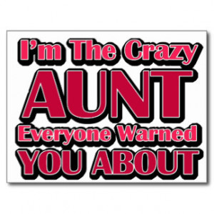 Aunt Sayings Postcards