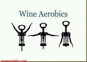 Wine Aerobics Image Picture