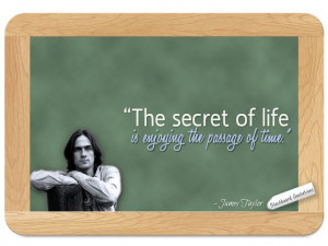 James Taylor... on the Secret of Life