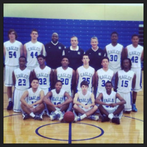 Eastside High School Varsity Boys Basketball Team 2014-15