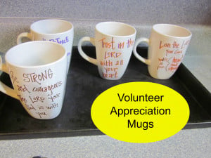 Volunteer Appreciation Mugs