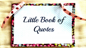 Little book of quotes ribbons abstract:High Contrast