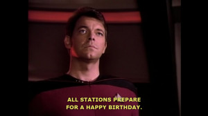 Netflix Subtitle Fail: Riker wishes you a happy birthday!