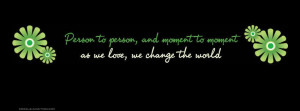 Life Quotes Facebook Covers Be the Change