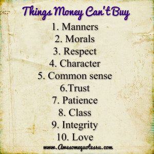 Money Can't Buy Love Quotes