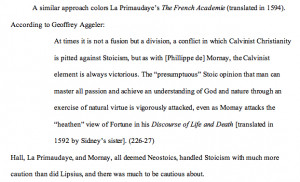 Here is an example of a block quote.