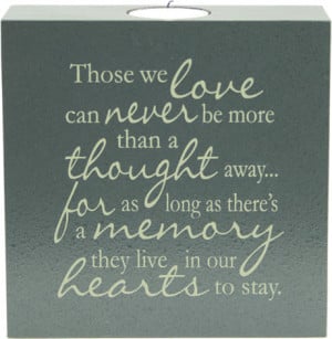 Those We Love - Tealight Candle