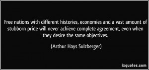 different histories, economies and a vast amount of stubborn pride ...