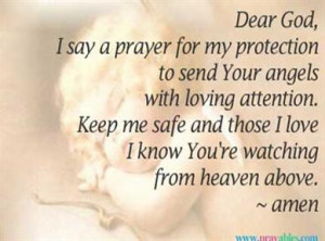 Prayer for Heavenly Protection