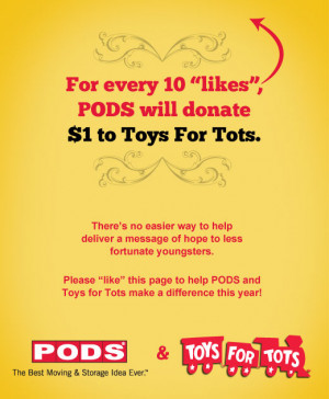 PODS & Toys for Tots