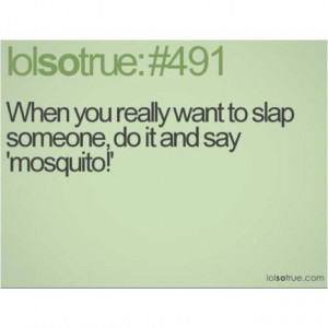 Slap someone