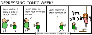Abusive Dad Always Throws His Family To The Side In Depressing Comic ...