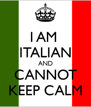 Funny Italian Keep Calm Picture And Cannot