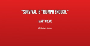 Survival Quotes About Sayings Picture