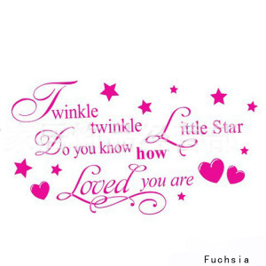 Removable-Twinkle-Twinkle-Little-Star-Quote-Wall-Sticker-Kids-Bedroom ...