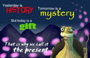 Master Oogway Quote by Doswah