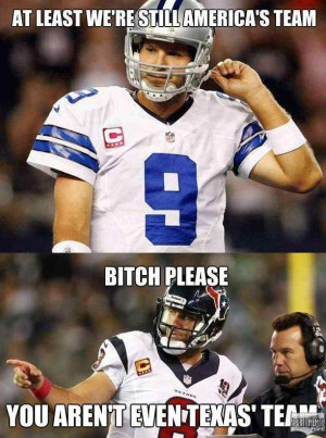 SportsMemes.net > Football Memes > America's Team, The Cowboys?