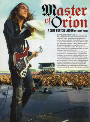cliff burton quotes