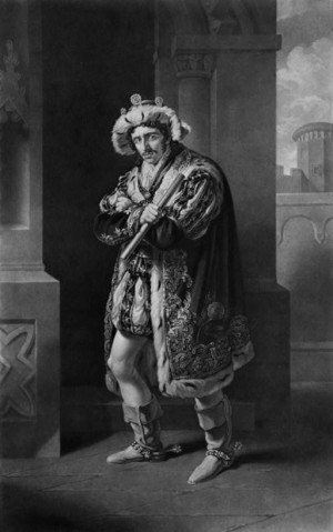 Richard III, played by Edmund Kean. Engraving by Charles Turner, 1814 ...