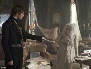 GREAT EXPECTATIONS - Gillian Anderson as Miss Havisham, Douglas Booth ...