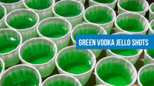 Popular Drink Shots Green vodka jello shots shot