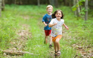 ... regularly play outside are less likely to develop myopia. Photo: Alamy
