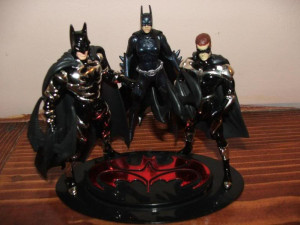 Batman, Robin, and Batgirl (movie, arial) Images