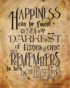 Dumbledore (Harry Potter) Quotes