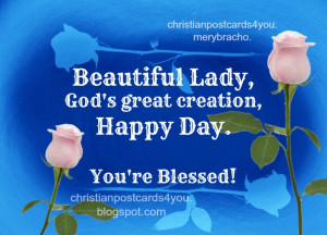 Happy Hay, Beautiful Woman, free images, christian card, free ...